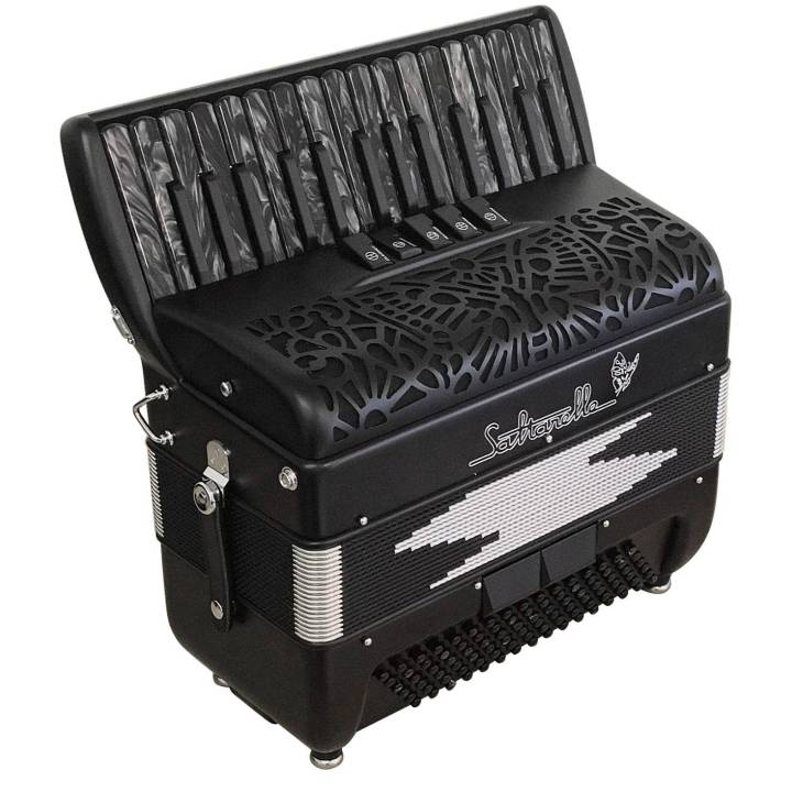Acordeão Saltarelle Cromático Piano Impulso
