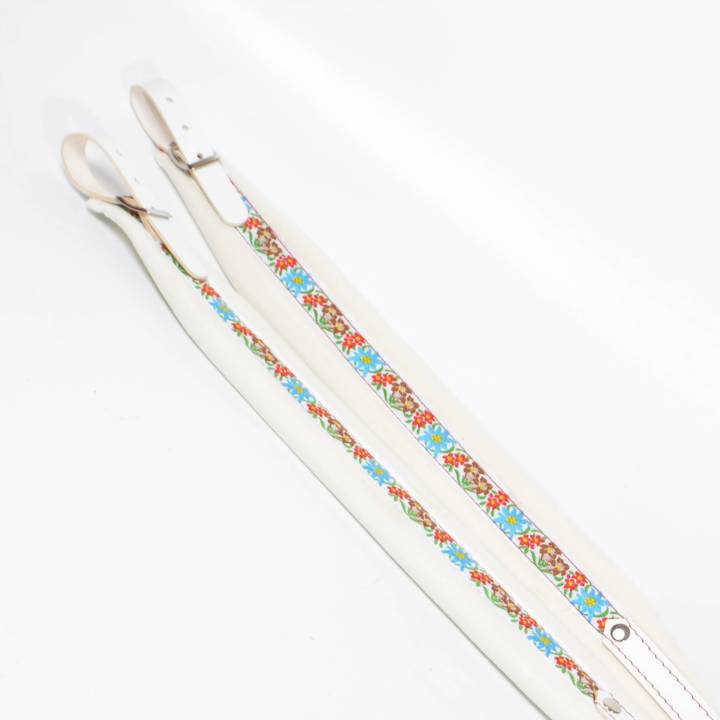 Bretelles Velours Folk 6 cm