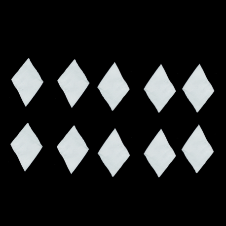 Белая овчина с мехами * 10