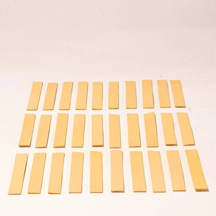 Lot de 30 Peaux traditionnelles main gauche