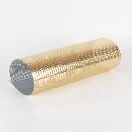 Tule dourado para acordeão 40cm*30cm