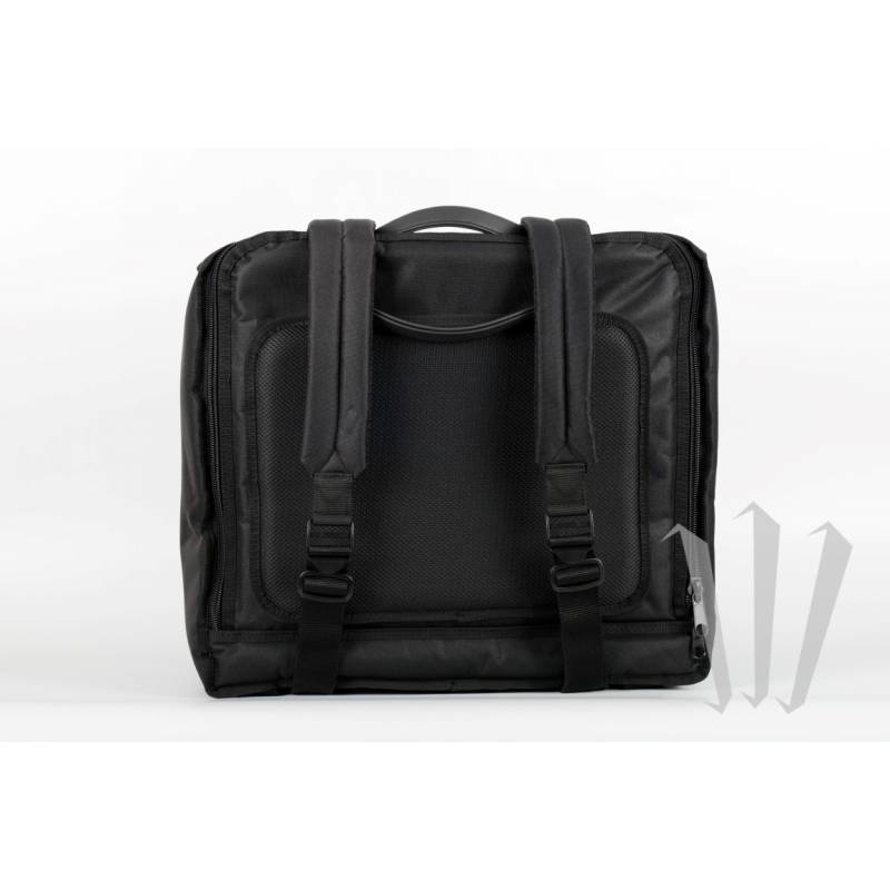 Housse De Transport Rembourrée Imperméable Pour Accordéon De Piano 60, 80, 90, 120 Basses Avec Double Bandoulière - Noir 80-96 Basses (120 Basses