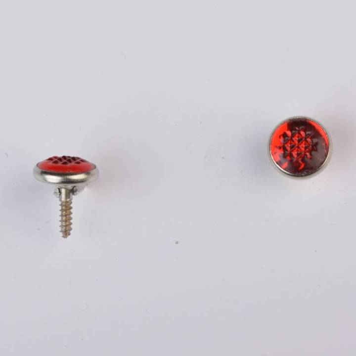 Boutons Couleur repère cerclés main gauche (9,5 mm)
