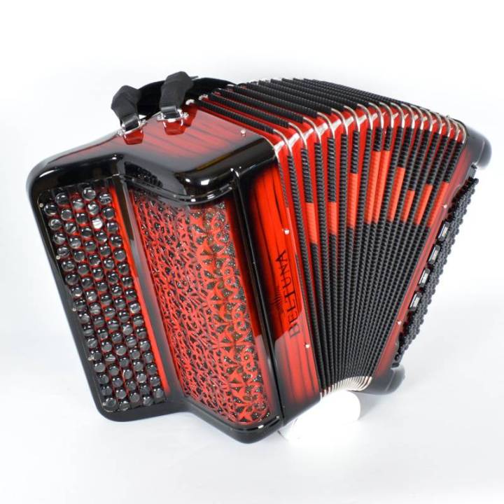 Beltuna Studio 200 - rouge dégradé effet bois