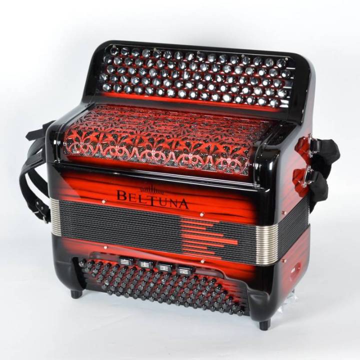 Beltuna Studio 200 - rouge dégradé effet bois
