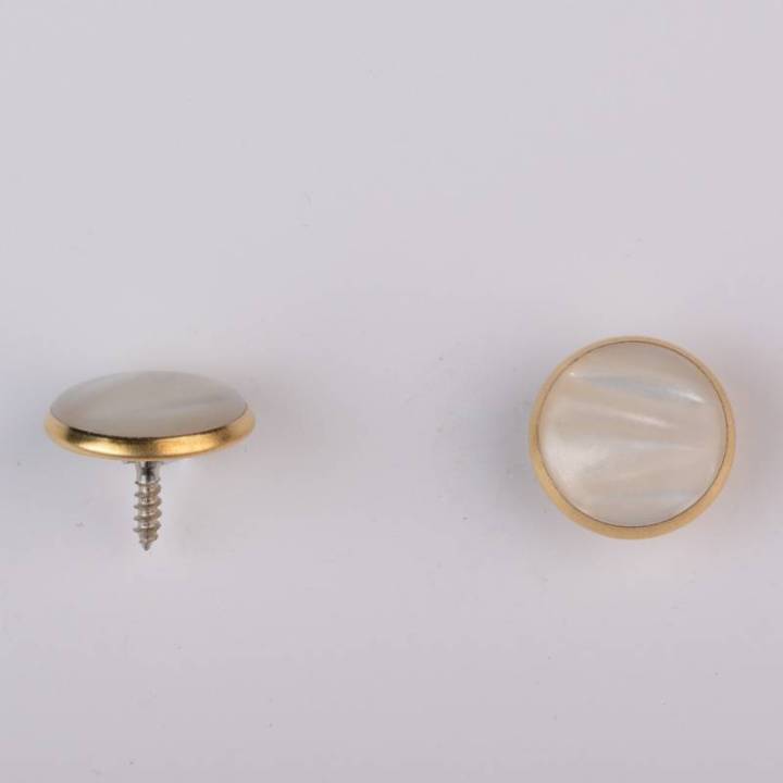 Treble button (rimless - 12 mm)