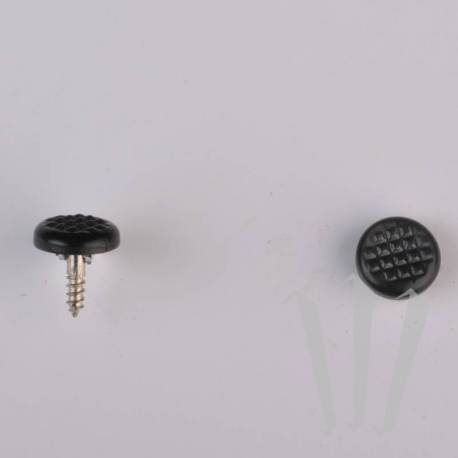 Bass button (rimless - 9.5 mm)