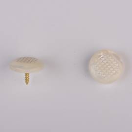 Botões não circulados com marca da mão direita (15 mm)