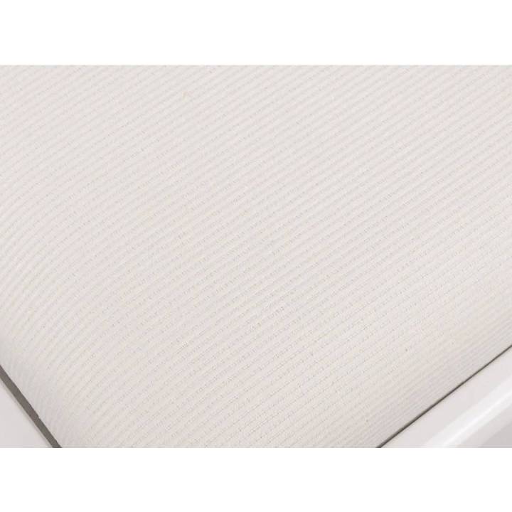 Banquette de piano BLANC