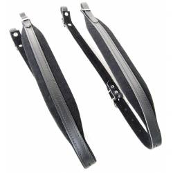 Accordion Musical Instrument Adjustable Accordion Bass Strap - PU Leather Left Hand Strap For 60-120 Bass Accordions Replacement Bass Strap For 60 72 80 96 120 Bass Accordions