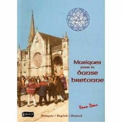 Музыка для бретонского танца Yann Dour партитуры + CD