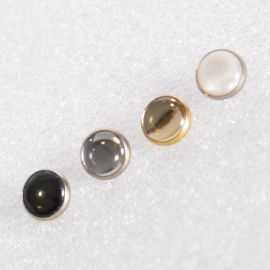 Botões circulados à esquerda (9,5 mm)