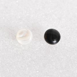 Knöpfe ohne Kreis links (9,5 mm)