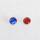 Colored Treble buttons with rim (14,8 mm)