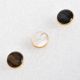 Circled golden buttons right hand (14.8 mm)