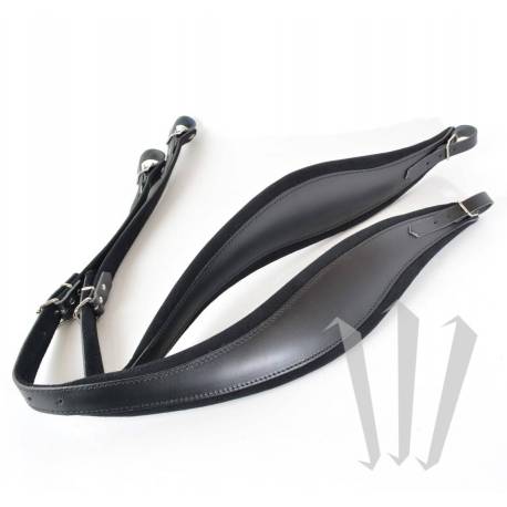 Alças de ombro profissionais de 8 cm com protetores de costas integrados