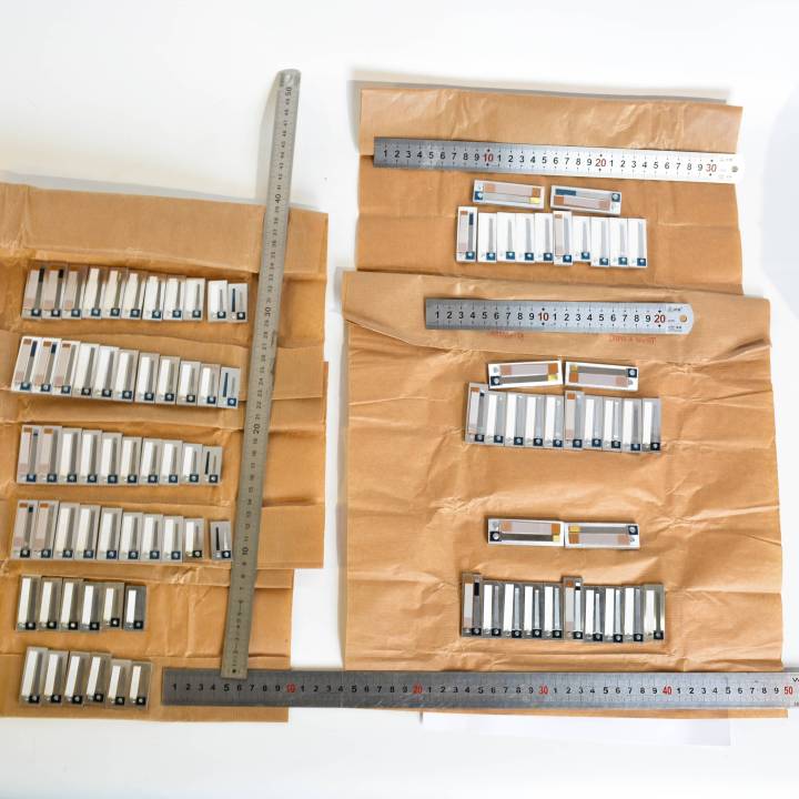 Jeu de lames 2 rangs 8 basses