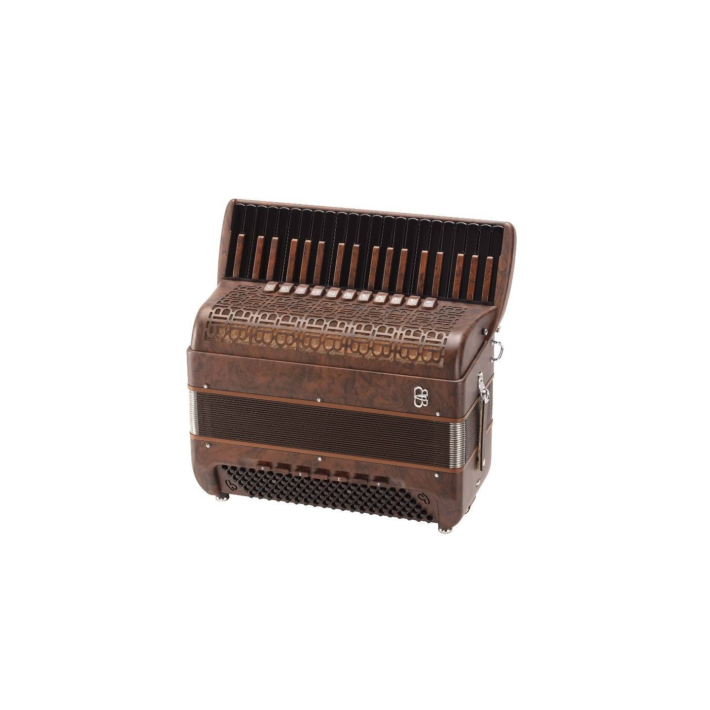 chromatic piano accordion Ballone Burini