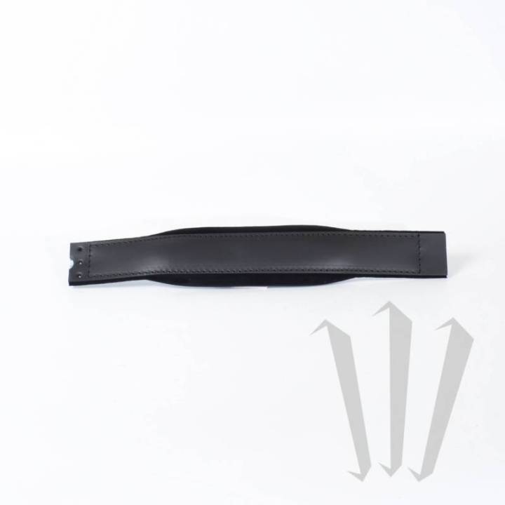 Left hand leather strap + 6 rivets