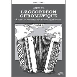 Learn the Chromatic Accordion from traditional melodies of the world VOL 5