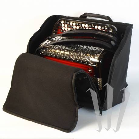 Bolsa acolchoada para acordeão baixo cromático 60 - 80