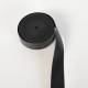 Bande de soufflet LISSE 24 mm NOIR