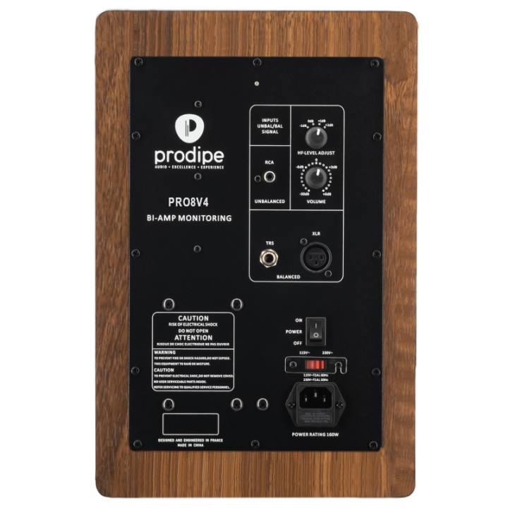 Enceinte Pro8 V4 Walnut Wood