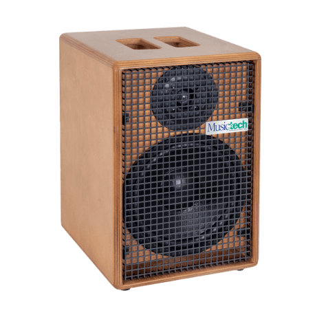 监听音箱+集成混音器。