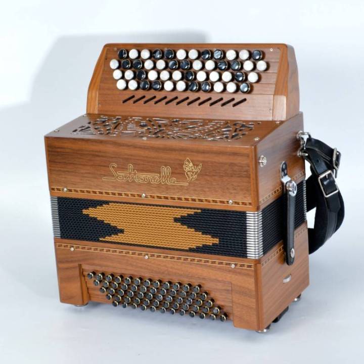 Acordeon saltarelle Chaville 4 linhas