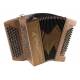 Accordeon saltarelle Chaville 4 Rangs bois : noyer