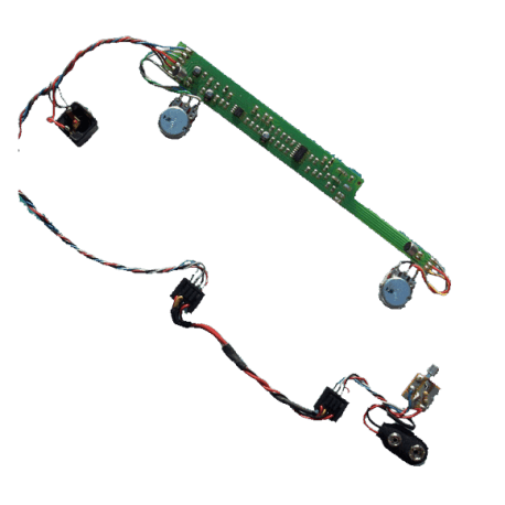 Microfones internos para acordeão diatônico (2 mãos)