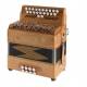 Elven Saltarelle Diatonic Accordion 19+2 G C