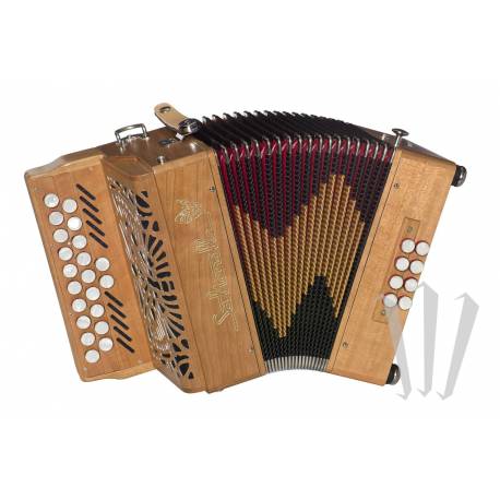 全音阶手风琴Saltarelle Selki G C