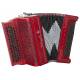 Saltarelle Arcadia Diatonic Accordion 96 Bass Compact