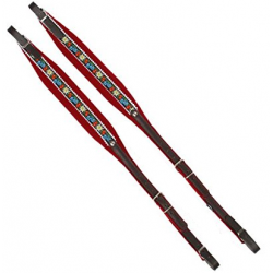 Suspensórios Folclóricos de Veludo 6 cm