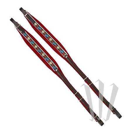 Suspensórios Folclóricos de Veludo 6 cm