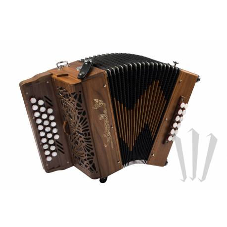 Acordeão Diatônico Saltarelle Romané