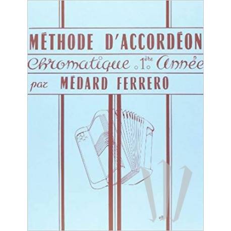Método acordeão cromático 1º ano (Azul)