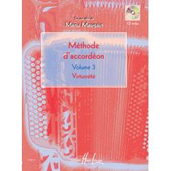 Método Acordeão Vol.3 "Virtuosidade" (Maugain)