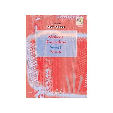 手风琴方法 Vol.3 "Virtuosity" (Maugain)